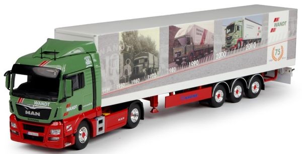 TEK67446 - MAN TGX Euro 6 XLX 4x2 Met aanhanger 3 Assen WANDT 75 JAAR - 1