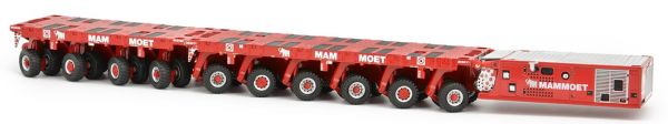 IMC410098 - Zelfrijdende transportmodule in MAMMOET-kleuren - SCHEUERLE SPMT 6 en 4 assen - 1