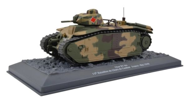 MCITY23183 - Tank RENAULT B-1 BIS INDOCHINE 3rd Company FRANKRIJK 1940 - 1
