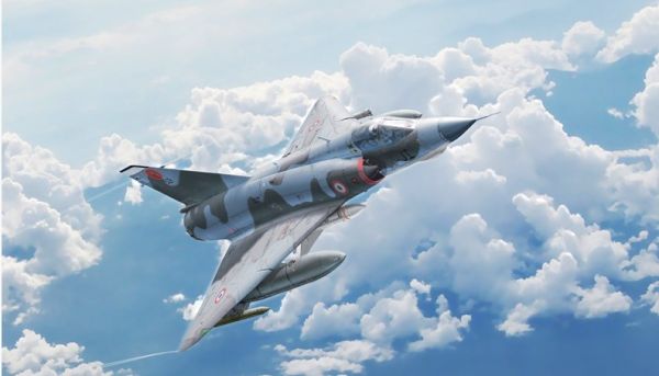 ITA2510 - Bouwbaar Mirage III E/R-gevechtsvliegtuig met verf - 1