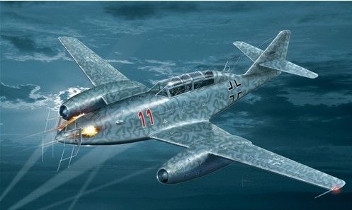 ITA2679 - Vliegtuig Me 262 B-1a/U-1 Nachtjaeger om in elkaar te zetten en te schilderen - 1