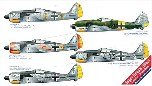 ITA2693 - Vliegtuig FW 190 A German Aces om te monteren en te schilderen - 1