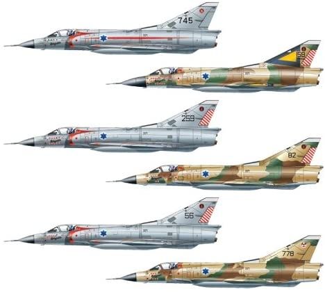ITA2718 - Mirage III CJ Aces gevechtsvliegtuig om in elkaar te zetten en te schilderen - 1