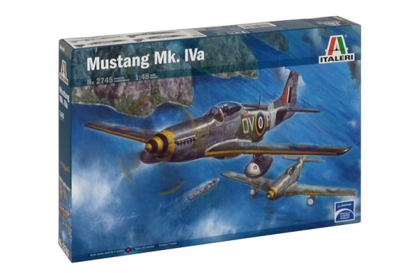 ITA2745 - Vliegtuig P51 Mustang IV/IVa om in elkaar te zetten en te schilderen - 1