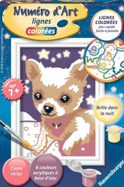 RAV29616 - Art nummer - Hondje dat straalt - 8.5 x 13 cm - 1