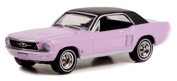 GREEN30352 - FORD Mustang coupé roze 1967 uit de serie SHE COUNTRY Special onder blister - 1