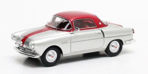 MTX30602-081 - VIOTTI 600 Coupé 1959 Zilver en rood - Beperkt tot 299ex. - 1