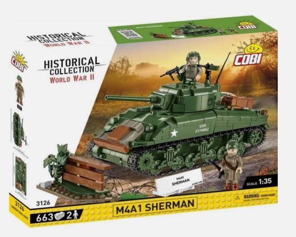 COB3126 - M4A1 Sherman-tank - 663 stuks - 1