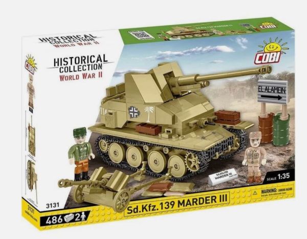 COB3131 - Sd.Kfz. 139 MARDER III - 486 stuks - 1