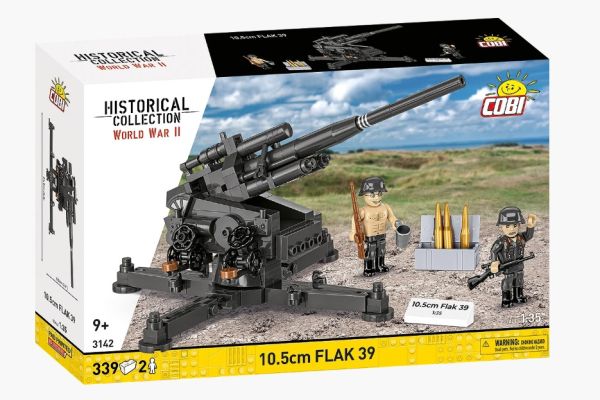 COB3142 - 10,5cm Flak 39 kanon - 339 onderdelen - 1
