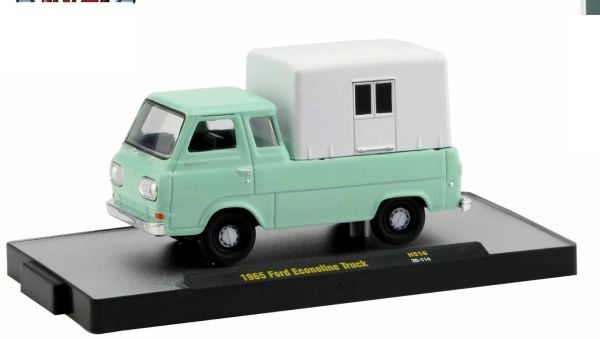 M2M-31500-HS16 - Ford Econoline vrachtwagen uit 1965, mintgroen, in blisterverpakking. - 1