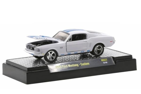 M2M-31500-HS27 - FORD Mustang - Aangepaste bank uit 1968 en blauw - 1