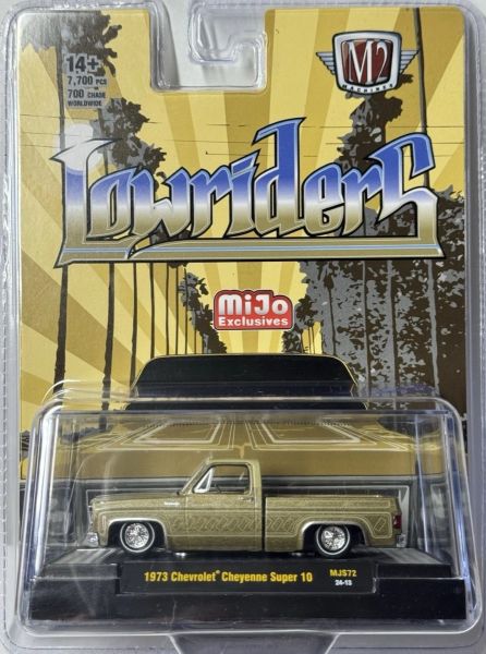 M2M-31500-MJS72 - CHEVROLET Cheyenne Super 10 1973 LOWRIDERS in blister - 1