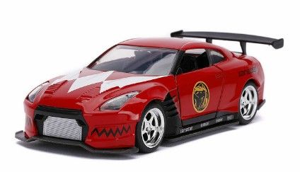 JAD31827 - NISSAN GT-R (R35) POWER RANGER Rood - 1