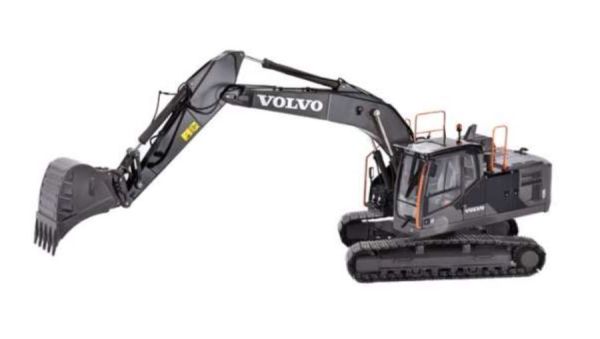 AT3200127 - VOLVO EC220E Black Edition rupsgraafmachine met snelwissel - Beperkt tot 999 stuks. - 1