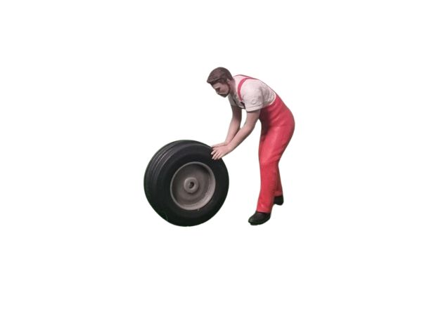 ATLAN32026_ROUGE - Duwt rood voorwerp - 1