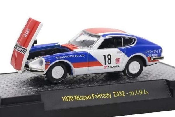 M2M-32500-S59 - NISSAN Fairlady Z432 #18 1970 - Beperkte oplage van 750 exemplaren. - 1