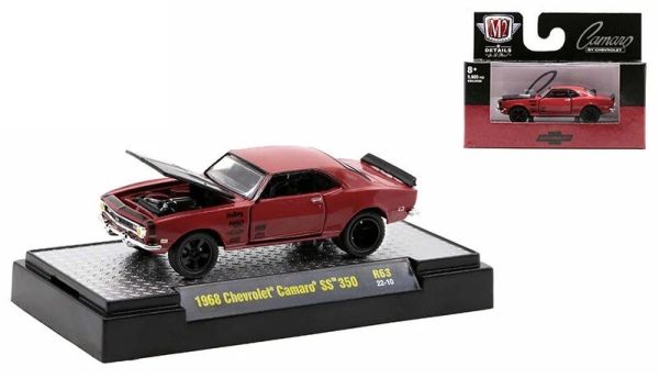 M2M-32600-63-C - CHEVROLET Camaro SS 350 1968 Rood - 1