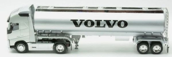 WEL32692GRIS - VOLVO FH500 4x2 (Zilver) met 2-assige tankoplegger - 1