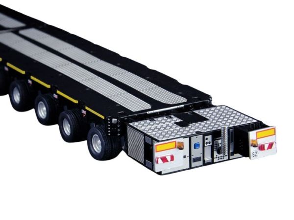 IMC33-0212 - Modulaire oplegger K25-serie + dissel, 2x6 assen, zwart - 1