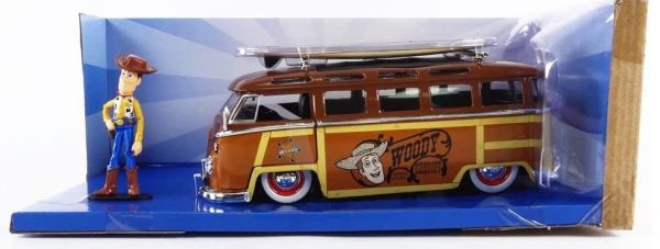 JAD33176 - 1963 VOLKSWAGEN Combi met HOUTEN figuur - 1