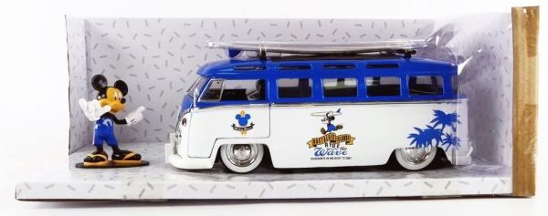 JAD33179 - VOLKSWAGEN Combi 1963 met MICKEY-figuurtje - 1