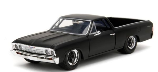 JAD34414 - CHEVROLET El Camino 1967 Zwart FAST & FURIOUS - 1