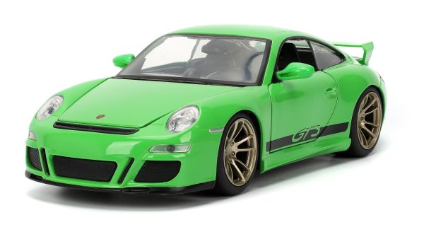 JAD34919 - PORSCHE 911 GT3 2007 Groen Fast And FURIOUS - 1