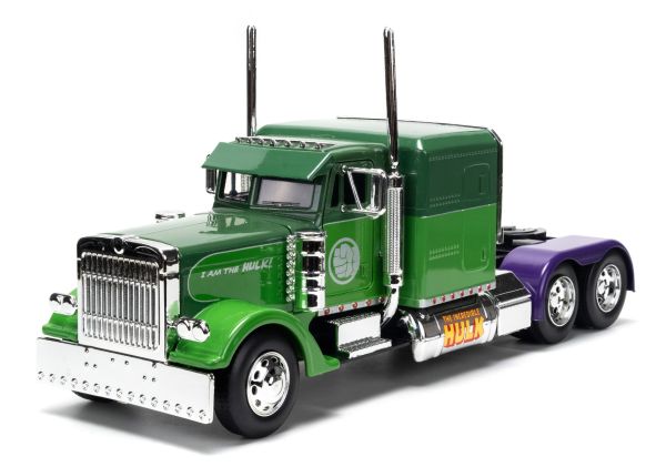 JAD35179 - 1992 MARVEL Green PETERBILT 379 - HULK - 1