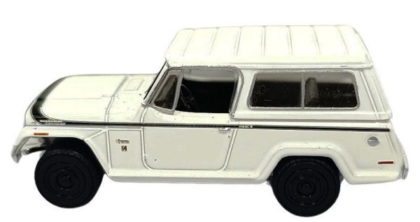 GREEN35310-C - 1971 JEEP Jeepster Commando (wit) - ALL-TERRAIN-serie (blisterverpakking) - 1