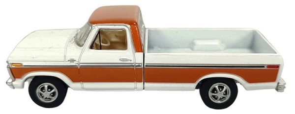 GREEN35310-D - 1977 FORD F-150 Ranger XLT (oranje & wit) - ALL-TERRAIN-serie (blisterverpakking) - 1