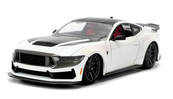 JAD35504 - FORD Mustang Dark Horse wit - PINK SLIPS - 1