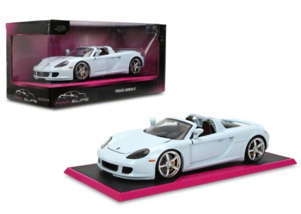 JAD35517 - PORSCHE Carrera GT 2005 Blauw PINK SLIPS - 1