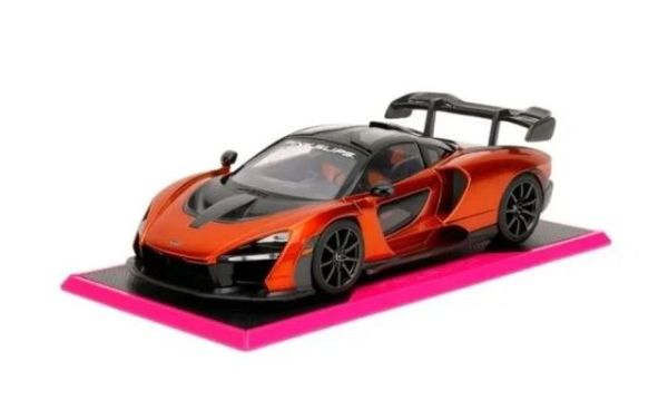 JAD35900 - McLAREN Senna oranje - PINK SLIPS - 1