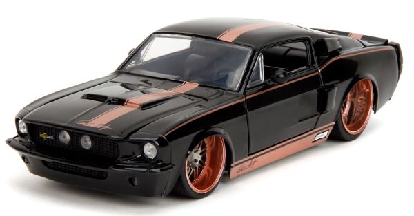 JAD35983 - SHELBY GT500 1967 zwart - PINK SLIPS - 1