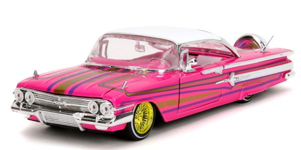 JAD35984 - CHEVROLET IMPALA 1960 Roze - PINK SLIPS - 1