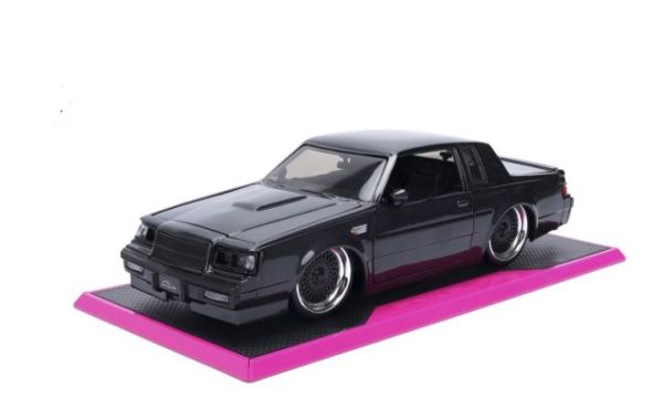 JAD36027 - 1987 Buick Grand National Metallic Black Pink Slips - 1