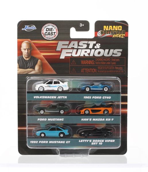 JAD36579 - 6 Nanovoertuigen - VOLKSWAGEN - FORD - MAZDA - DODGE - 1