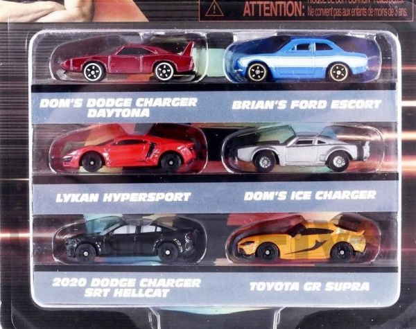 JAD36680 - 6-delige FAST & FURIOUS-set - 1