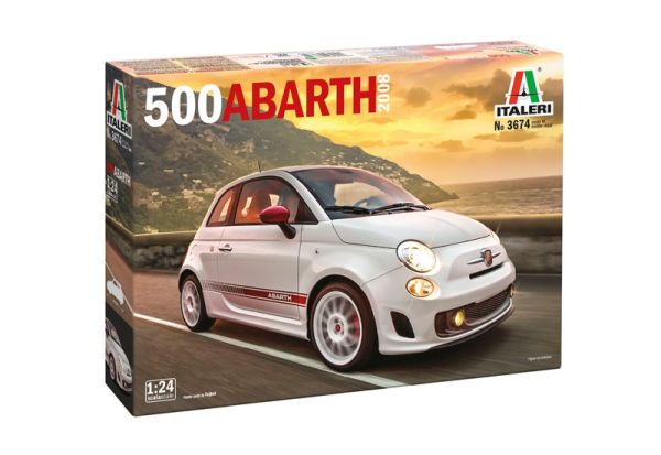 ITA3674 - FIAT 500 Abarth 2008 (montage en schilderen vereist) - 1