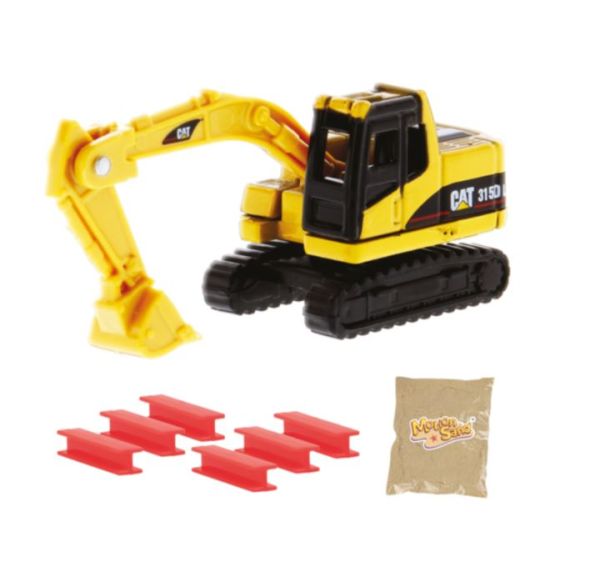 CARRERA37085961 - PlayBox-set - CATERPILLAR 315D-graafmachine met magisch zand - 1