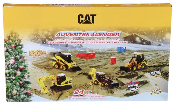 CARRERA37085970 - CATERPILLAR micro PlaySet Adventskalender - 1