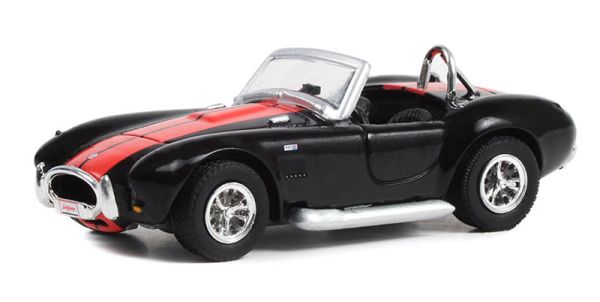 GREEN37270-A - SHELBY cobra 427 1965 Black uit de BARRETT JACKSON 50th anniversary serie in blisterverpakking - 1