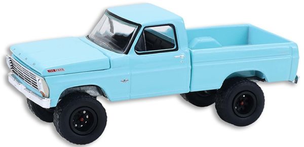 GREEN37330-B - 1967 Ford F-100 Custom Pickup, turquoiseblauw, uit de Barrett-Jackson-serie - 1