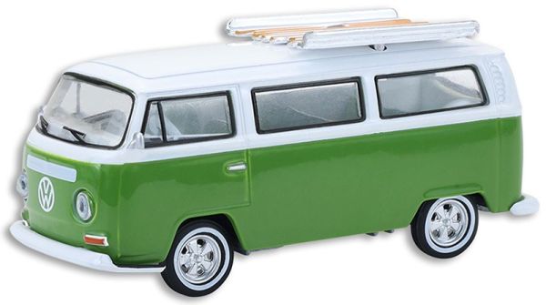 GREEN37330-C - 1968 Volkswagen Type 2 bestelwagen, groen en wit, uit de Barrett-Jackson-serie - 1