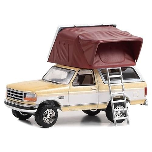 GREEN38050-F - 1996 beige FORD Bronco XLT uit de THE GREAT OUTDOORS serie in blisterverpakking - 1