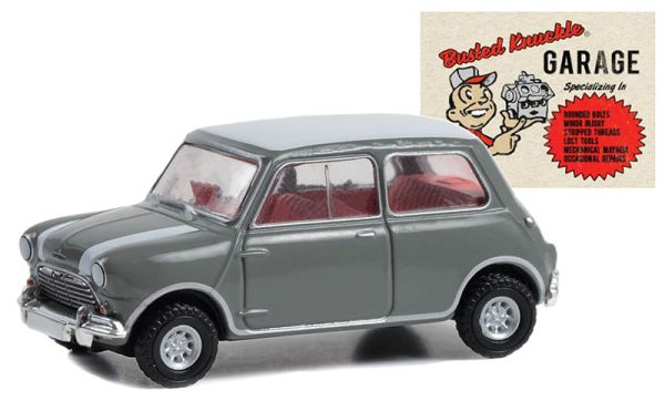 GREEN39120-E - AUSTIN Mini Cooper S 1965 grijs - 1