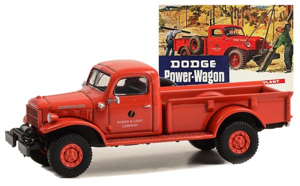 GREEN39130-A - DODGE motorwagen 1945 uit de serie VINTAGE AD CARS in blisterverpakking - 1