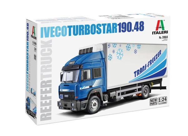 ITA3964 - IVECO TurboStar 190.48 4x2 vrachtwagen Koelwagen bouwpakket (montage en schilderen vereist) - 1