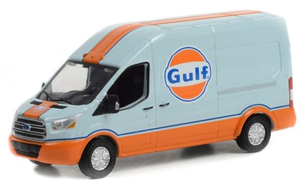GREEN30260 - FORD Transit LWB High Roof 2019 GULF onder blister - 1